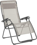 Zero Gravity Wide Lawn Recliner with Neck Pillow, Seigle