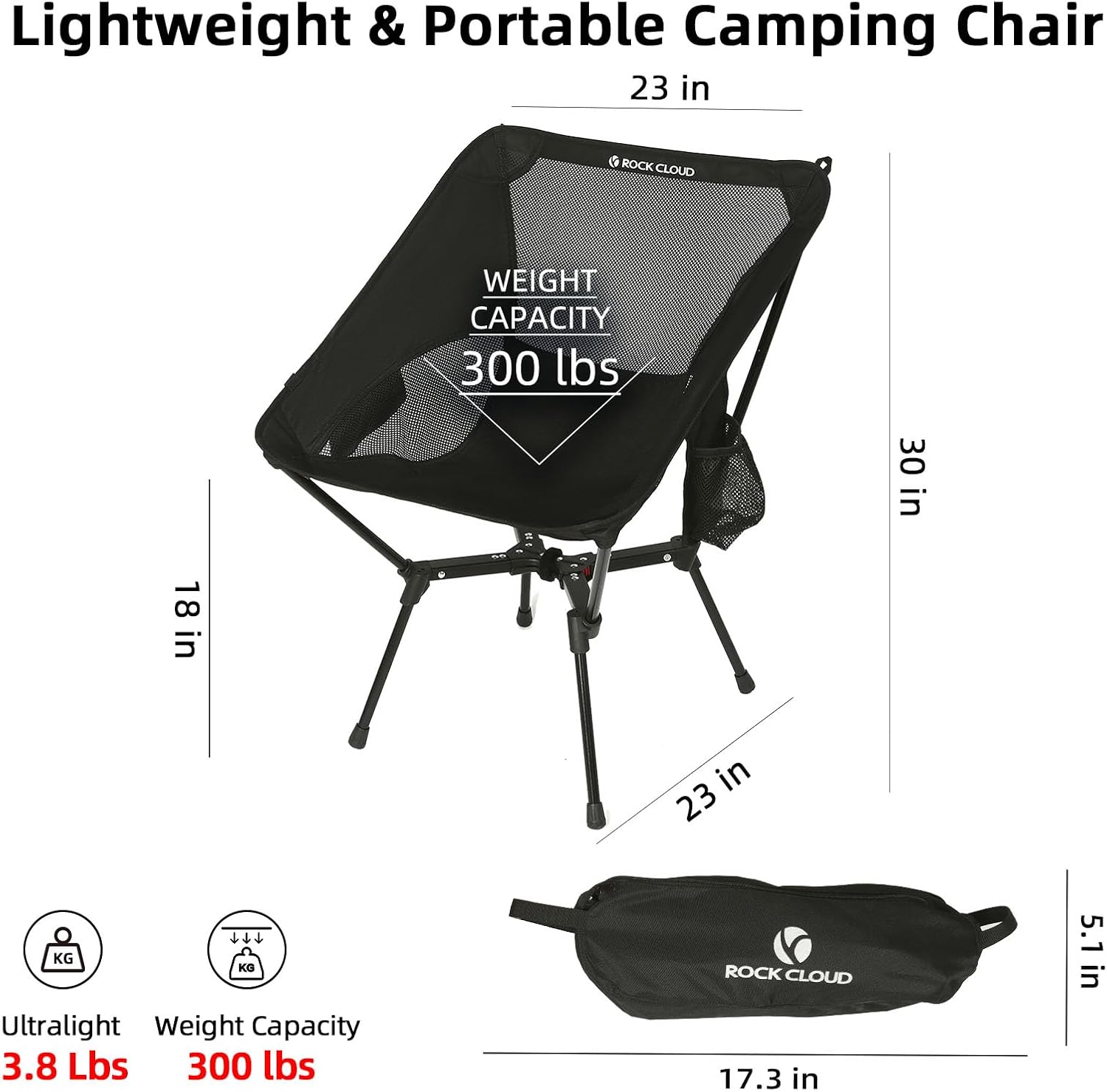 Lightweight Portable Folding Outdoor Camping Chair