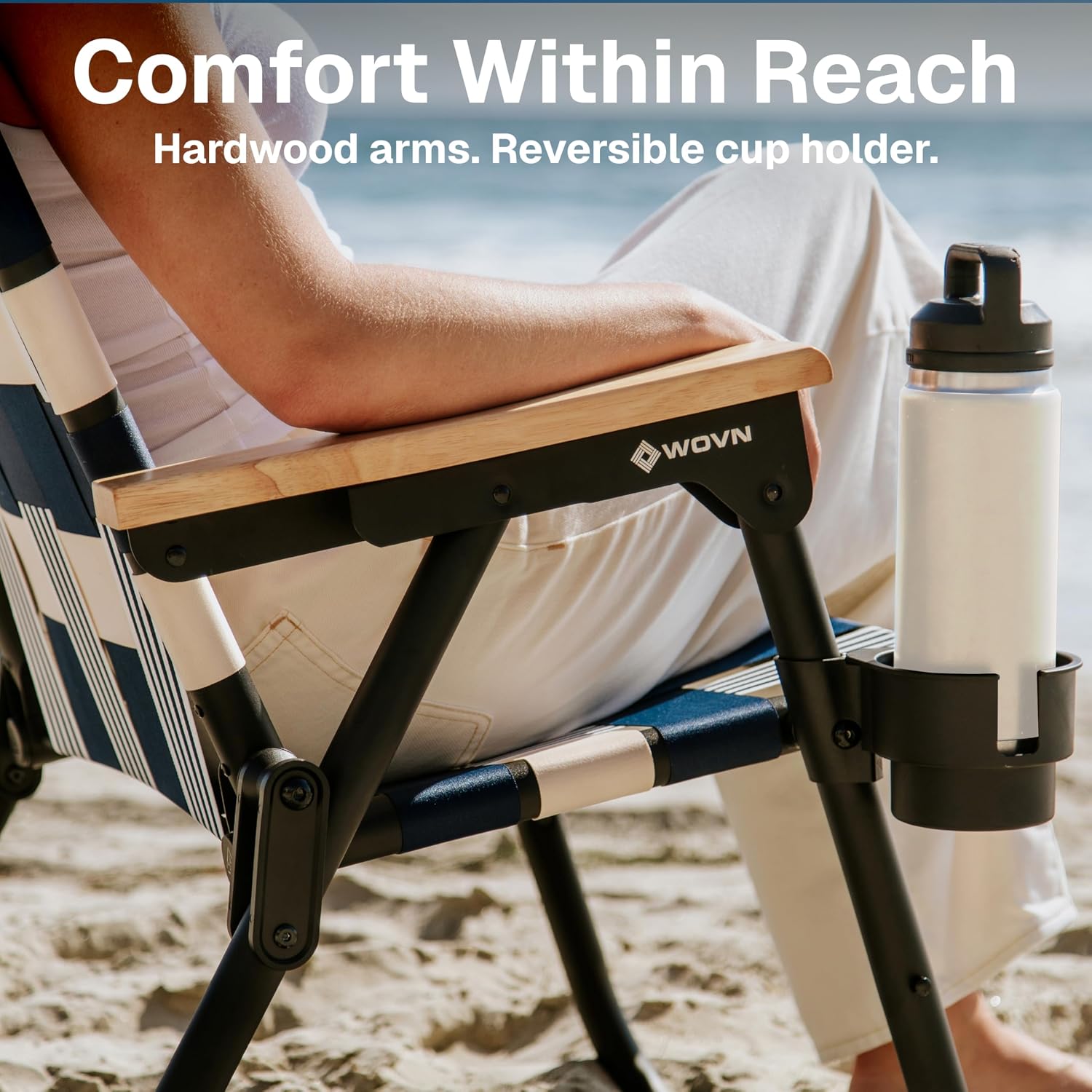 Beach Backpack Chair -  Premium Folding Camping Chair