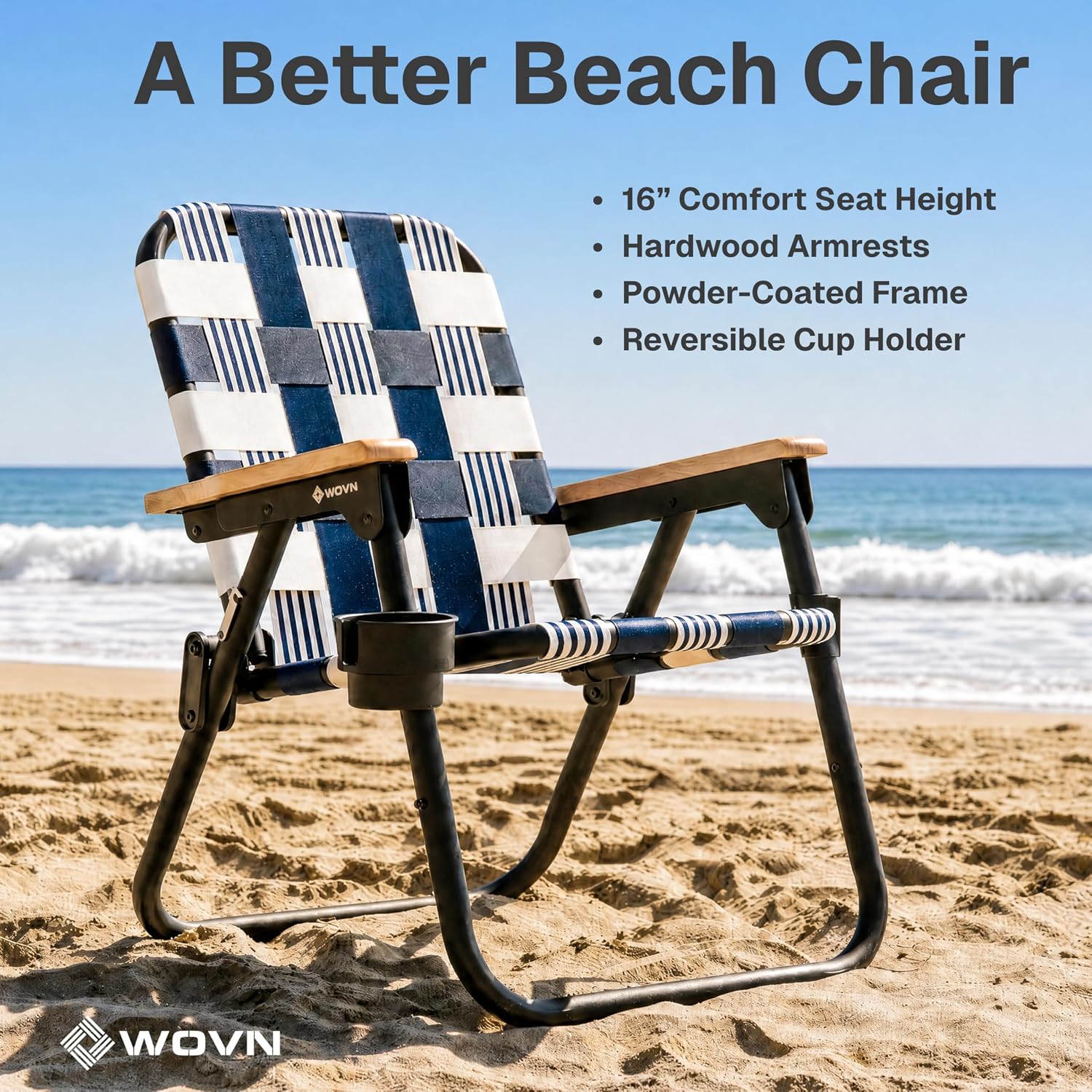 Beach Backpack Chair -  Premium Folding Camping Chair